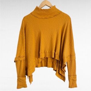 Free People • We The Free • Women’s Sunbaby Mock Neck Drop Shoulder Ribbed Top